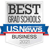 U.S. News BEST GRAD SCHOOLS - Business Logo 2021